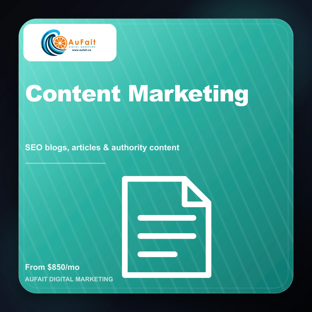 Content Marketing & Blogging